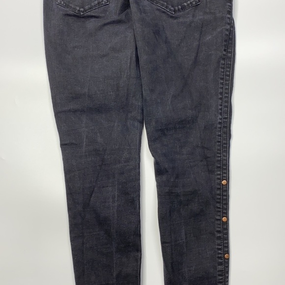 Nanette Lepore Embellished Hamilton Skinny Black Jeans - Picture 7 of 14